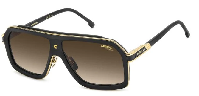 CARRERA CA 1053/S/TI 003-86 BLACK BROWN GREEN ANTIREFLEX NAPSZEMÜVEG