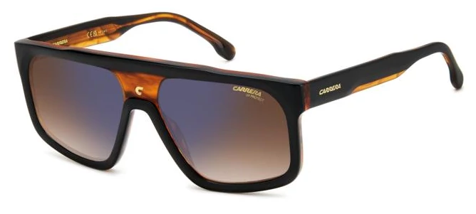 CARRERA 1061/S 37N-A8-BROWN SHADED BLUE MIRROR NAPSZEMÜVEG