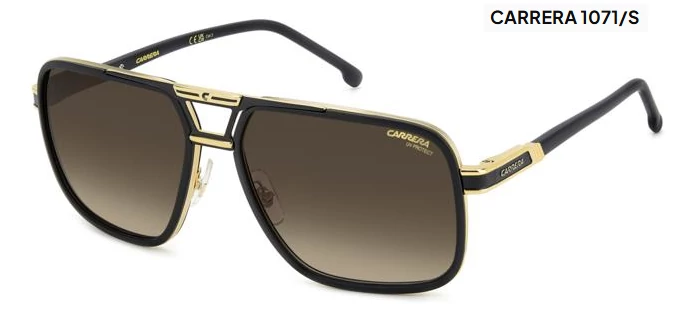 CA CARRERA 1071/S I46-86 BLACK BROWN GREEN ANTIREFLEX NAPSZEMÜVEG