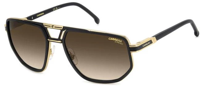 CARRERA CA 1072/S I46-86 BLACK BROWN GREEN ANTIREFLEX NAPSZEMÜVEG