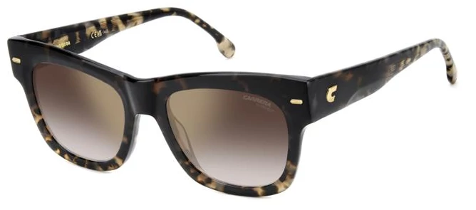 CARRERA CA 3066/S 086-YK GOLD MIRROR ON BURGUNDY SHADED NAPSZEMÜVEG