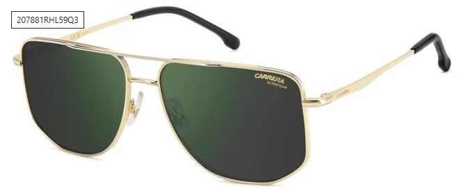 CARRERA CA 355/S RHL-Q3GREENGREY SP PZ HIGHT CONTRAST ANTIREFLE napszemüveg