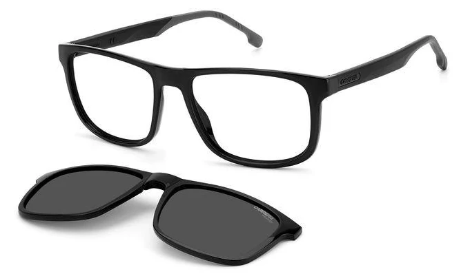 CARRERA 8053/CS 807-M9-GREY POLARIZED CLIP-ON NAPSZEMÜVEG