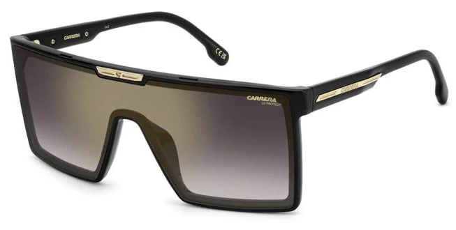 CARRERA VICTORY C 07/S 807-YK-GOLD MIRROR ON BURGUNDY SHADED NAPSZEMÜVEG