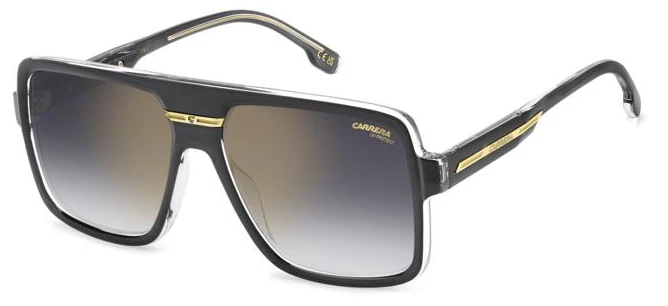 CARRERA VICTORY C 09/S KB7-FQ GREY SHADED GOLD MIRROR NAPSZEMÜVEG