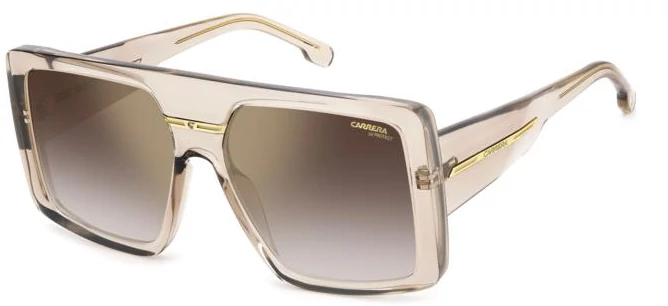CARRERA VICTORY C 13/S FIB-YK GOLD MIRROR ON BURGUNDY SHADED NAPSZEMÜVEG