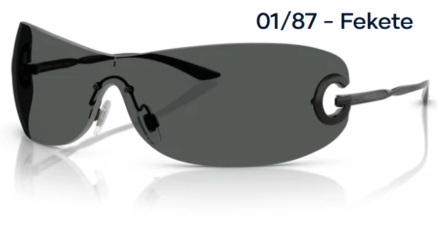DOLCE&GABBANA DG2308 01/87 - Fekete NAPSZEMÜVEG 