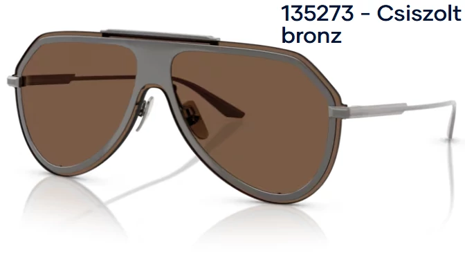 DOLCE&GABBANA DG2309 135273 - Csiszolt bronz NAPSZEMÜVEG 