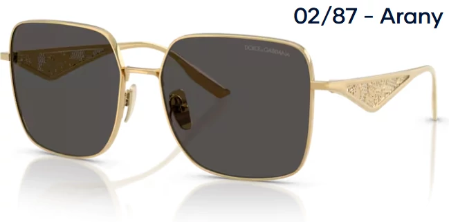 DOLCE&GABBANA DG2310 02/87 - Arany NAPSZEMÜVEG 