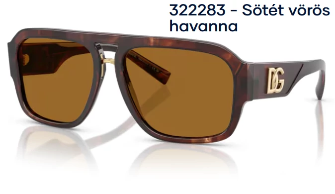 Dolce & Gabbana DG4403 322283 - Sötét vörös havanna napszemüveg