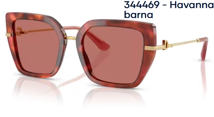 DOLCE&GABBANA DG4474 344469 - Havanna barna NAPSZEMÜVEG 