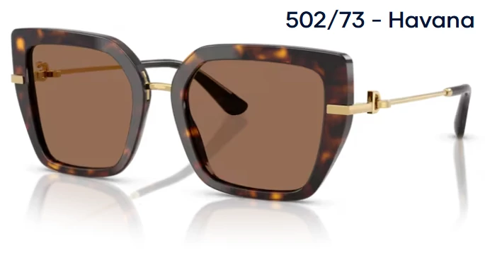 DOLCE&GABBANA DG4474 502/73 - Havana NAPSZEMÜVEG 