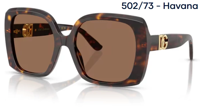 DOLCE&GABBANA DG4475 502/73 - Havana NAPSZEMÜVEG 