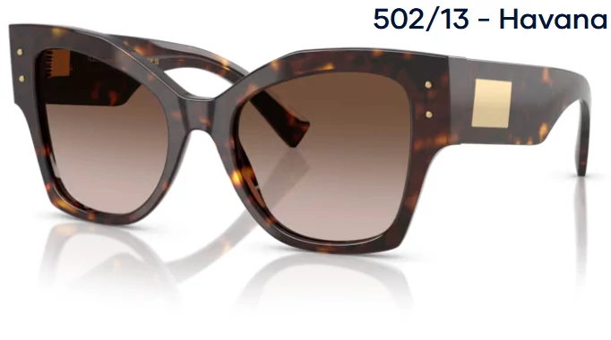 DOLCE&GABBANA DG4478 502/13 - Havana NAPSZEMÜVEG 