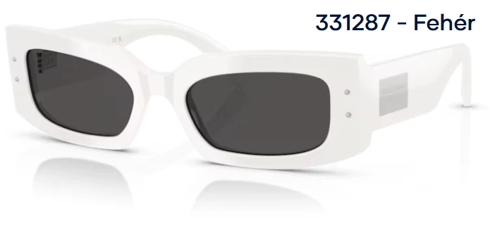 DOLCE&GABBANA DG4479 331287 - Fehér NAPSZEMÜVEG 
