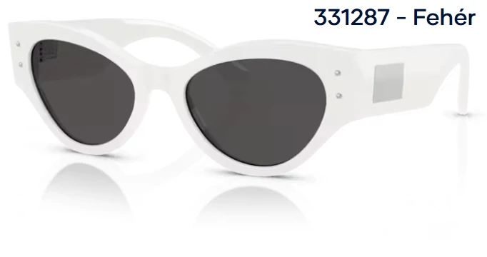 DOLCE&GABBANA DG4480 331287 - Fehér NAPSZEMÜVEG 