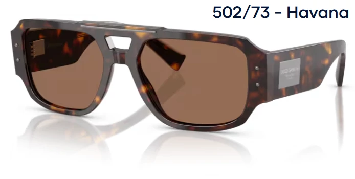 DOLCE&GABBANA DG4482 502/73 - Havana NAPSZEMÜVEG 