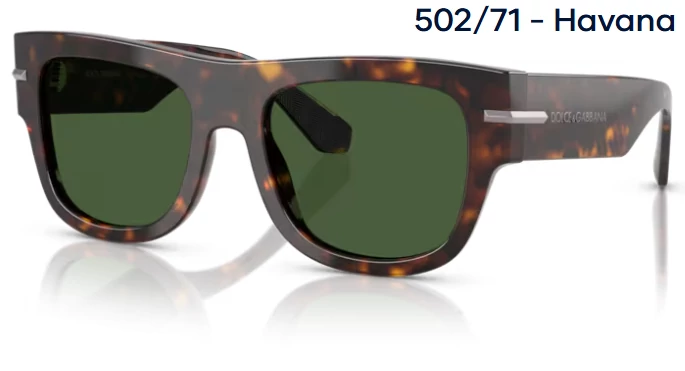 DOLCE&GABBANA DG4484 502/71 - Havana NAPSZEMÜVEG 