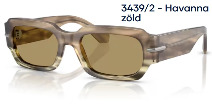 DOLCE&GABBANA DG4485 3439/2 - Havanna zöld NAPSZEMÜVEG 