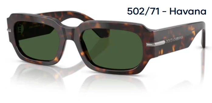 DOLCE&GABBANA DG4485 502/71 - Havana NAPSZEMÜVEG 
