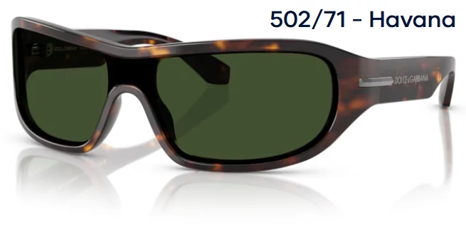 DOLCE&GABBANA DG4486 502/71 - Havana NAPSZEMÜVEG 