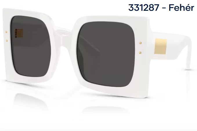 DOLCE&GABBANA DG4490 331287 - Fehér NAPSZEMÜVEG 