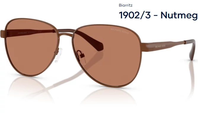 Michael Kors Biarritz MK1160 1902/3 - Nutmeg NAPSZEMÜVEG