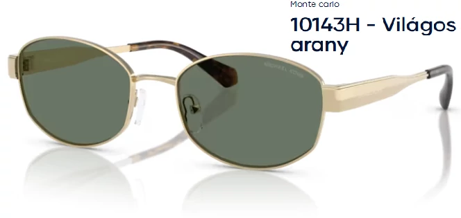 Michael Kors MK1161 Monte carlo 10143H - Világos arany NAPSZEMÜVEG