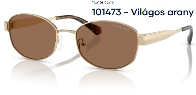 Michael Kors MK1161 Monte carlo 101473 - Világos arany NAPSZEMÜVEG