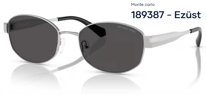Michael Kors MK1161 Monte carlo 189387 - Ezüst NAPSZEMÜVEG