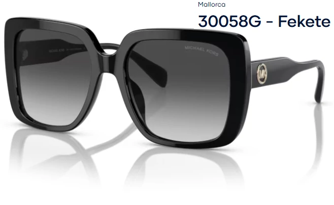 MICHAEL KORS MK2183U MALLORCA 30058G - Fekete NAPSZEMÜVEG