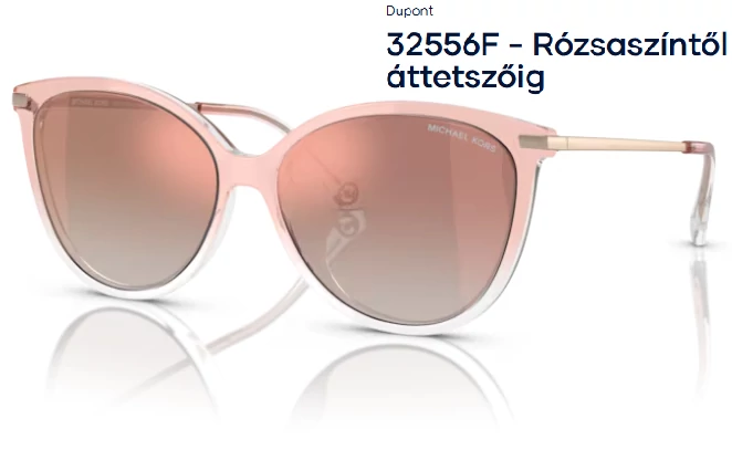 Michael Kors Dupont MK2184U 32556F - Rózsaszíntől áttetszőig NAPSZEMÜVEG