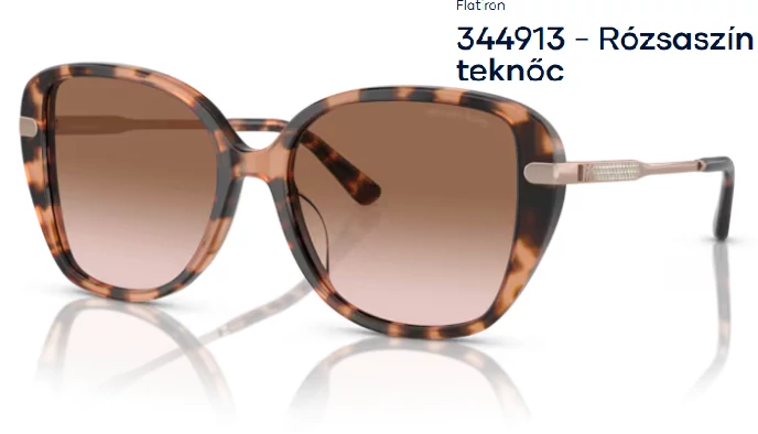 Michael Kors Flatiron MK2185BU 344913 - Rózsaszín teknőc NAPSZEMÜVEG
