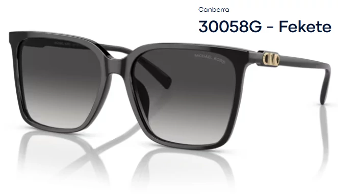 MICHAEL KORS MK2197U CANBERRA 30058G - Fekete NAPSZEMÜVEG