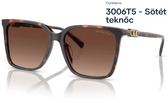MICHAEL KORS MK2197U CANBERRA 3006T5 - Sötét teknőc NAPSZEMÜVEG 