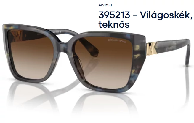 Michael Kors ACADIA MK2199 395213 - Világoskék, teknős NAPSZEMÜVEG