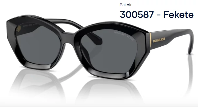 Michael Kors BEL AIR MK2209U 300587 - Fekete NAPSZEMÜVEG