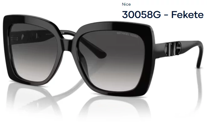 MICHAEL KORS MK2213 NICE 30058G - Fekete NAPSZEMÜVEG