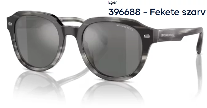 MICHAEL KORS MK2216U EGER 396688 - Fekete szarv NAPSZEMÜVEG