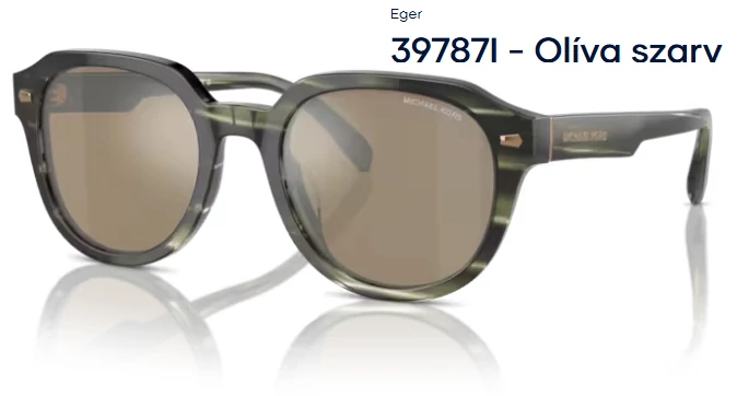 MICHAEL KORS MK2216U EGER 39787I - Olíva szarv NAPSZEMÜVEG
