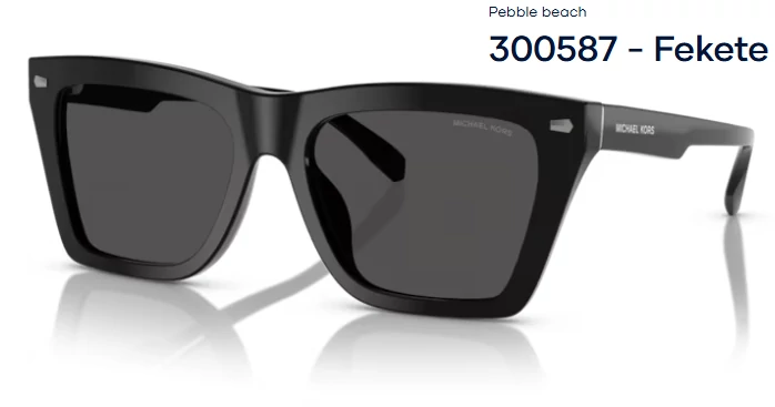 Michael Kors MK2225U Pebble Beach 300587 - Fekete napszemüveg