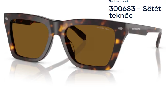 Michael Kors MK2225U Pebble Beach 300683 - Sötét teknőc napszemüveg