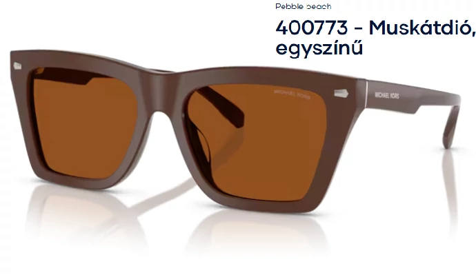 Michael Kors MK2225U Pebble Beach 400773 - Muskátdió, egyszínű napszemüveg
