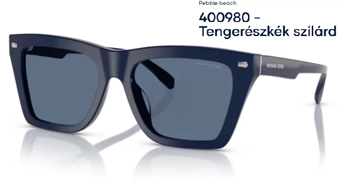 Michael Kors MK2225U Pebble Beach 400980 - Tengerészkék szilárd napszemüveg