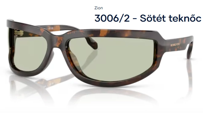 Michael Kors MK2226 Zion 3006/2 - Sötét teknőc napszemüveg