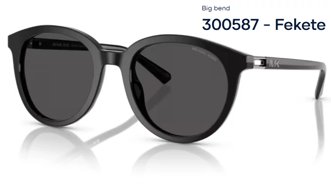 Michael Kors MK2227 BIG BEND 300587 - Fekete NAPSZEMÜVEG