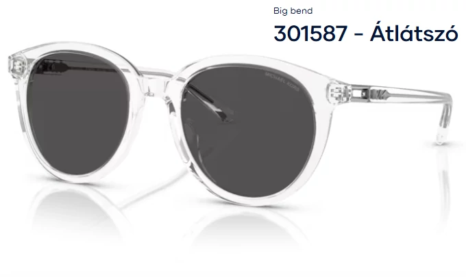 Michael Kors MK2227 BIG BEND 301587 - Átlátszó NAPSZEMÜVEG