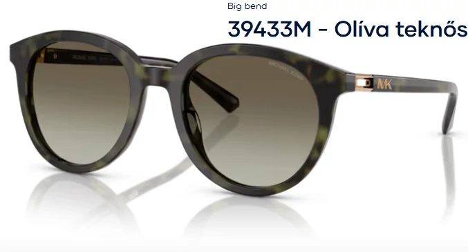Michael Kors MK2227 BIG BEND 39433M - Olíva teknős NAPSZEMÜVEG
