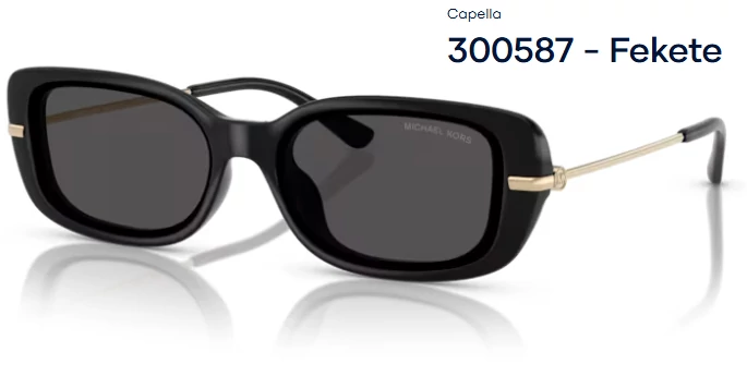 Michael Kors MK2228D CAPELLA 300587 - Fekete NAPSZEMÜVEG