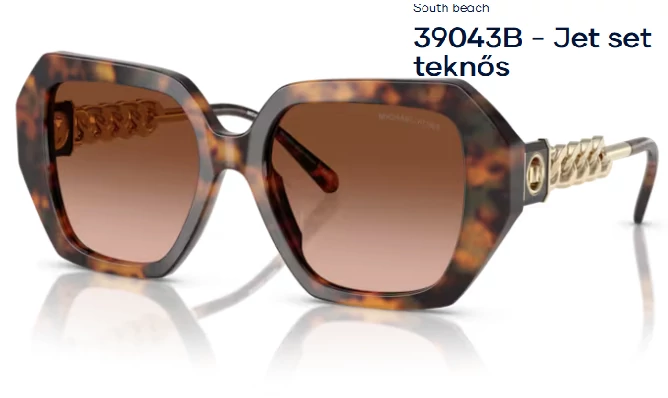 Michael Kors MK2232U SOUTH BEACH 39043B - Jet set teknős NAPSZEMÜVEG
